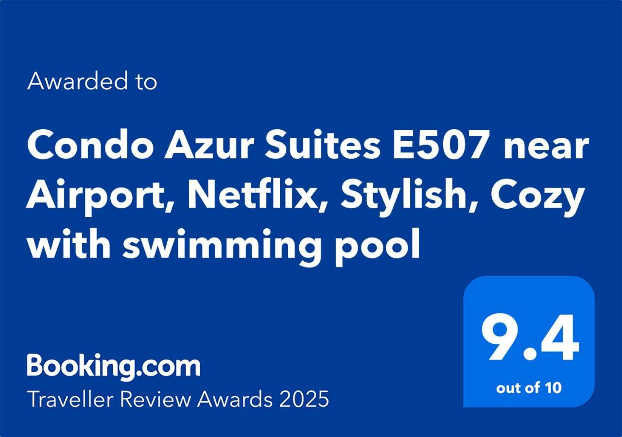 Condo Azur Suites A125 Amani Resorts Residences , 5 Minutes Airport, Netflix, Stylish, Cozy With Luxurious Swimming Pool Lapu-Lapu City Exterior photo